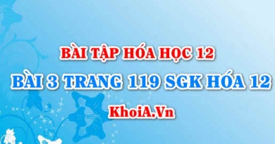 Bài 3 trang 119 SGK Hoá 12: Tính chất hóa học của kim loại kiềm thổ, hợp chất quan trọng của kim loại kiềm thổ